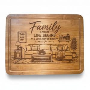 Family Living Display Board